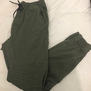 george khaki joggers